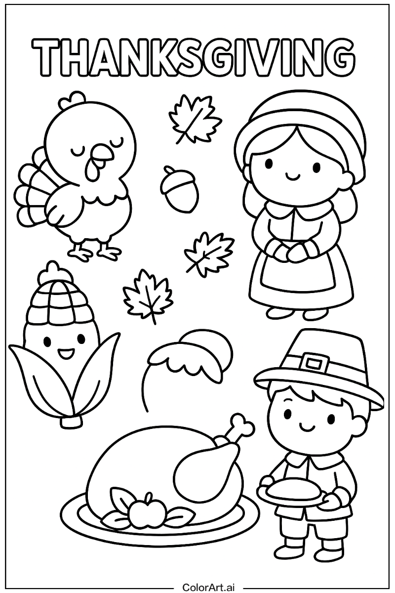 Thanksgiving Cute Style 2