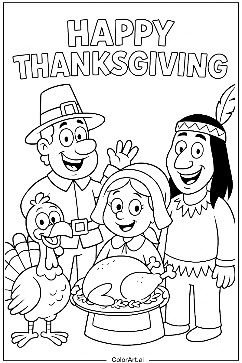 Thanksgiving Cartoon Fun 2