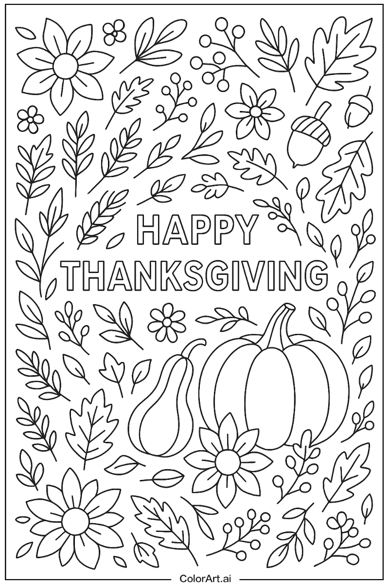 Thanksgiving Nature Theme 2