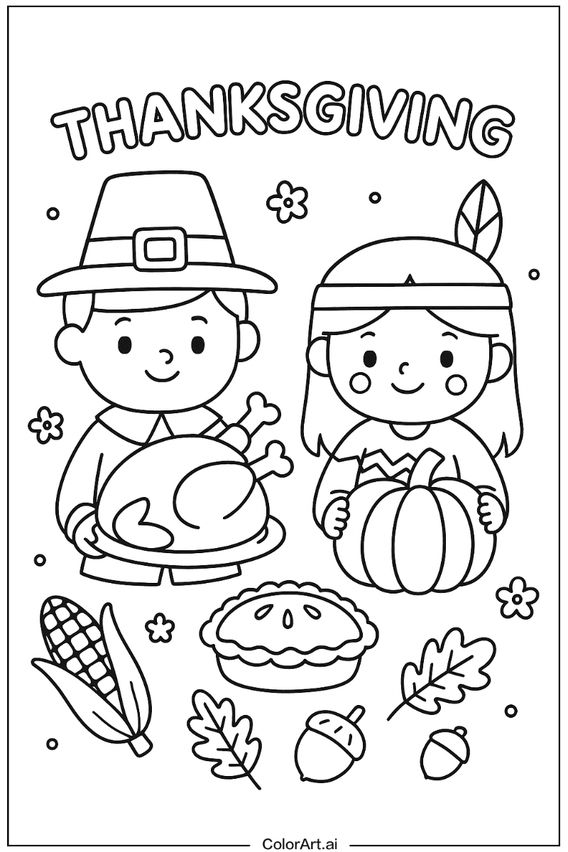 Thanksgiving Cute Style 3