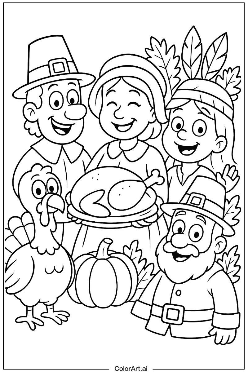 Thanksgiving Cartoon Fun 3