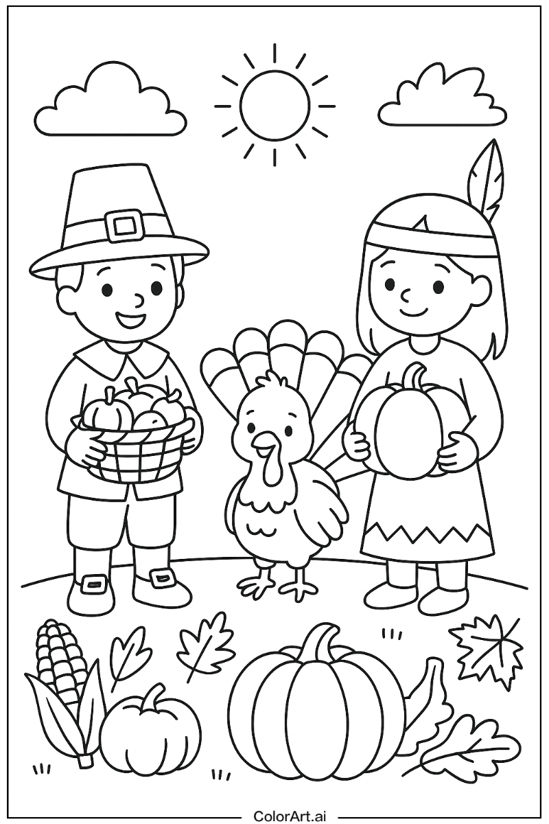 Thanksgiving Scene Design 3