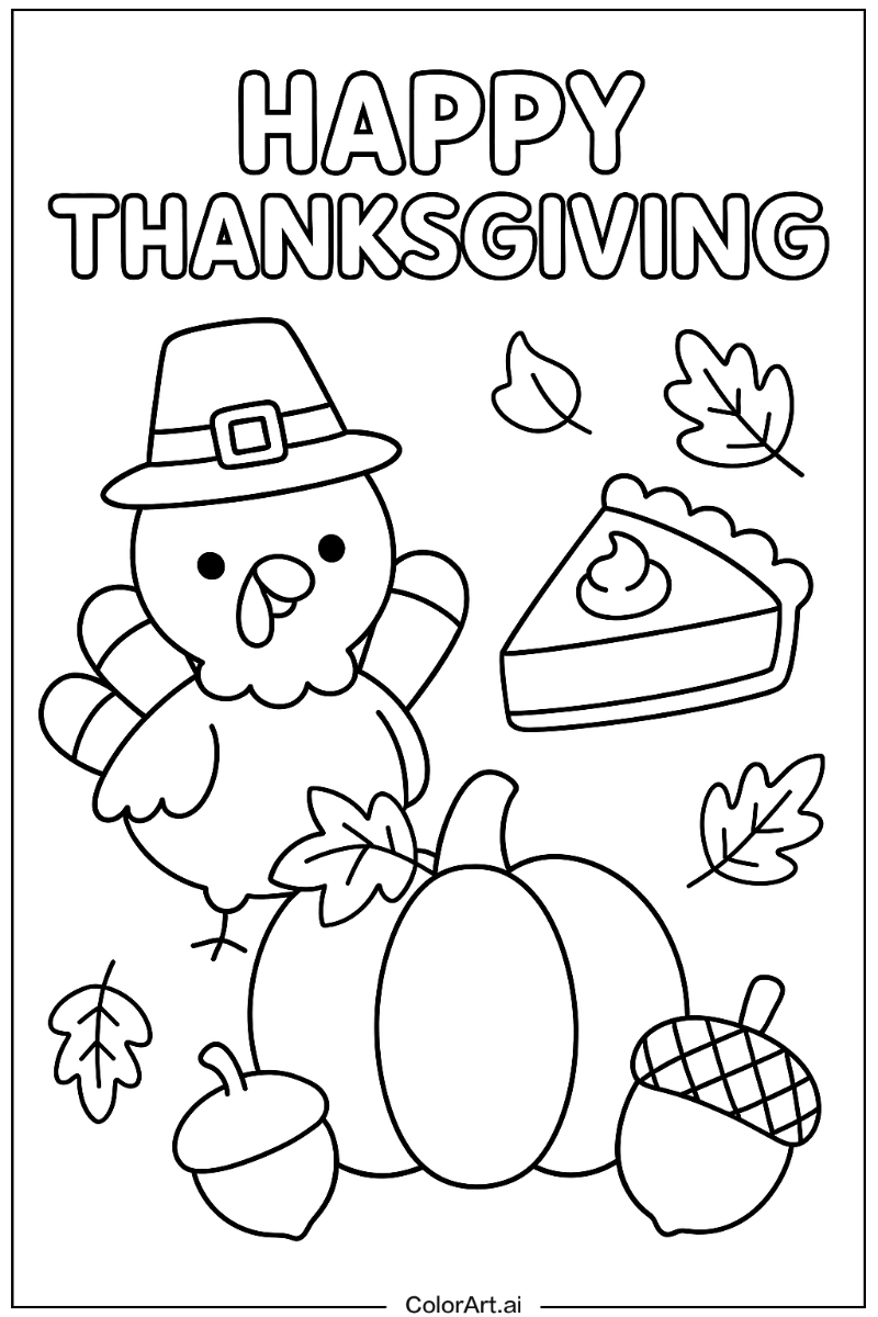 Thanksgiving Cute Style 4