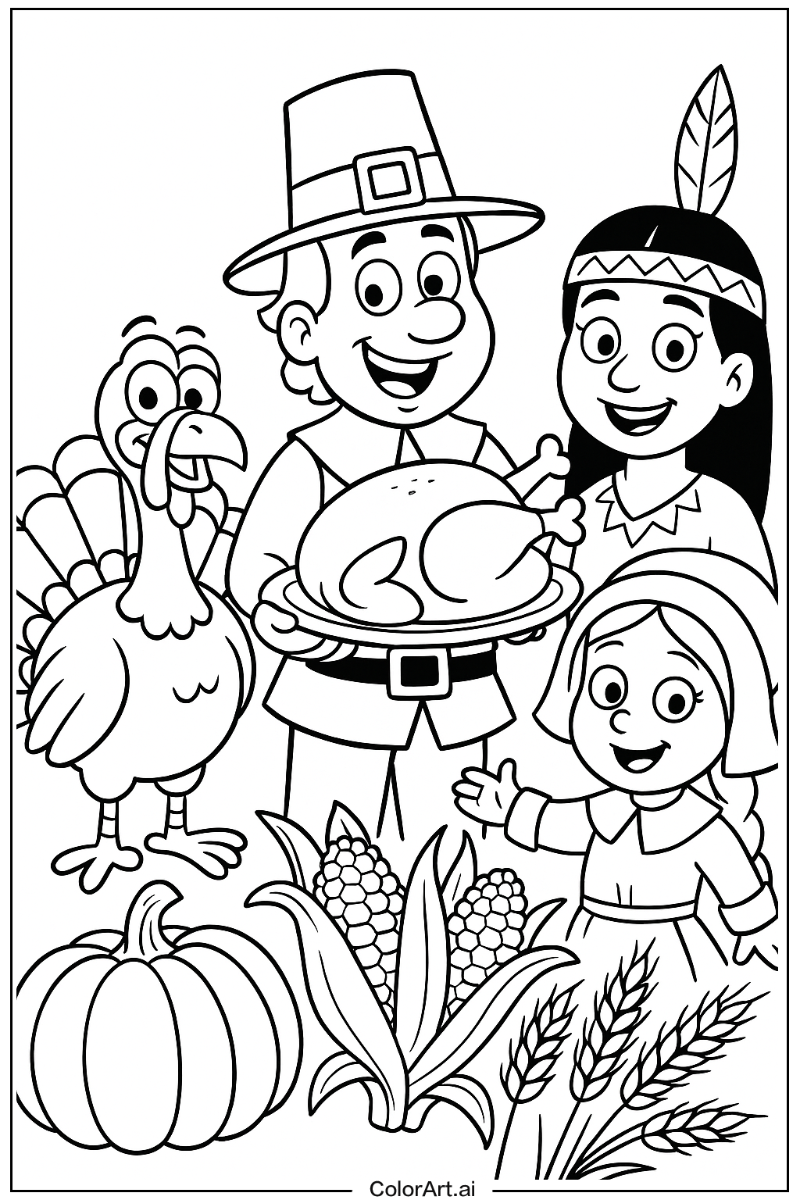 Thanksgiving Cartoon Fun 4