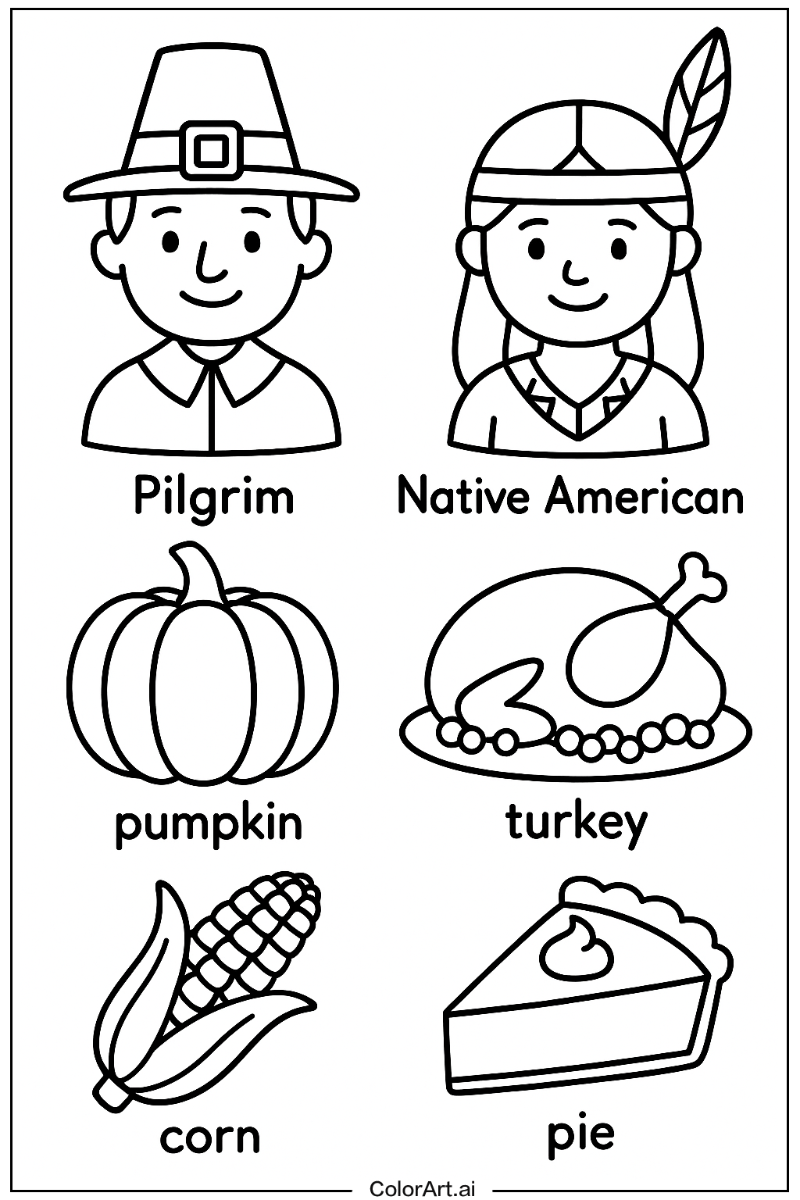 Thanksgiving Educational Art