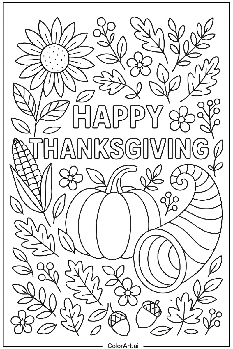 Thanksgiving Nature Theme