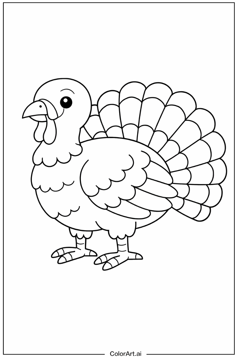 色つきターキー