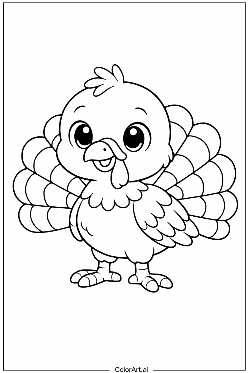 かわいいターキー 2