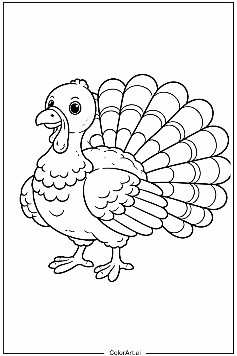 羽根のターキー 2