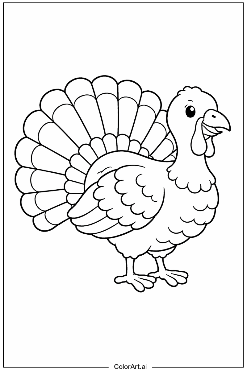 シンプルなターキー