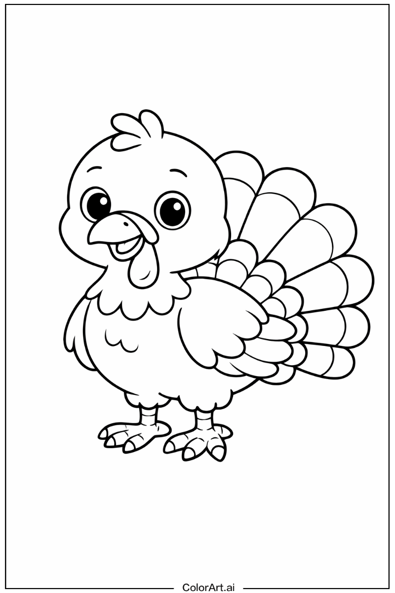 かわいいターキー