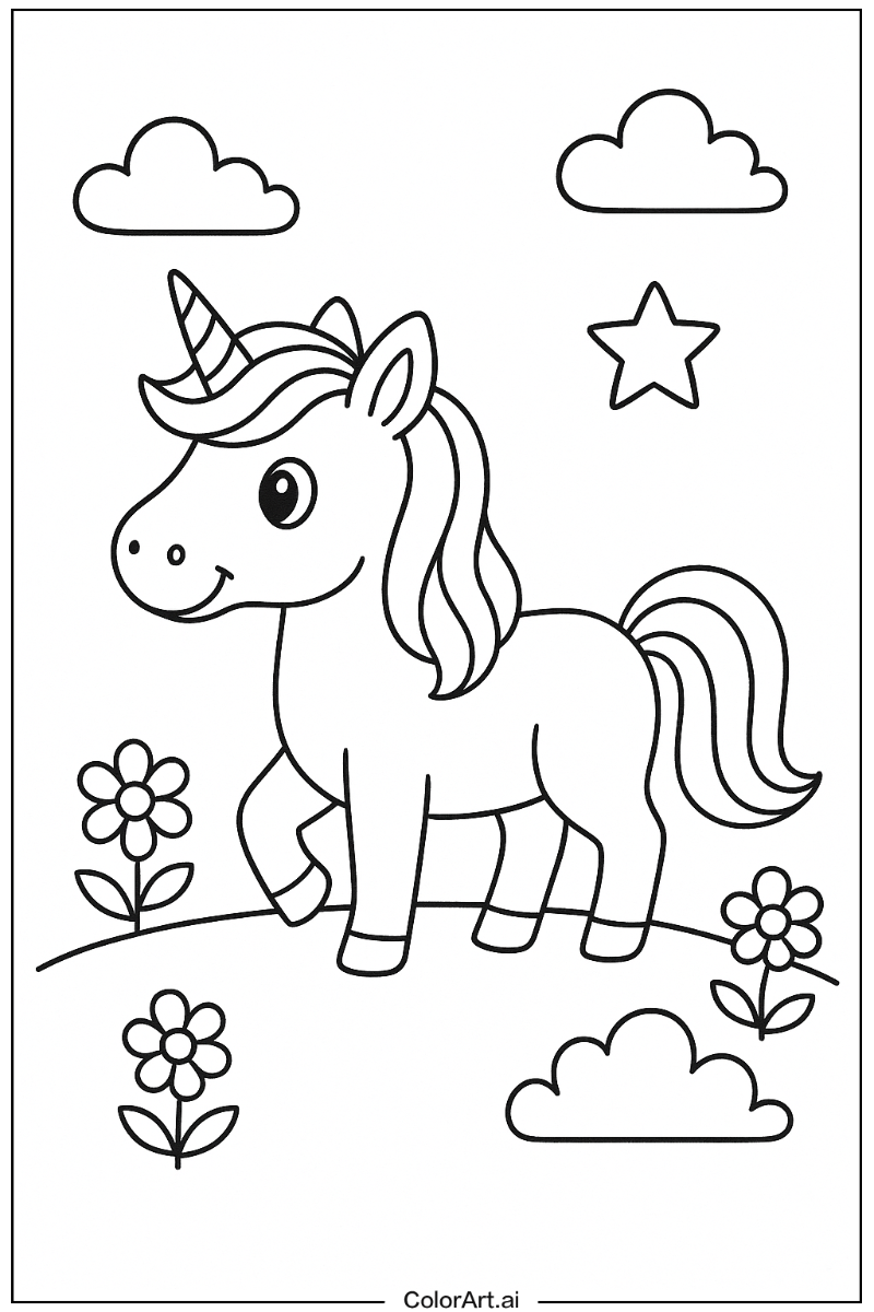 Unicorn Scene Design 2