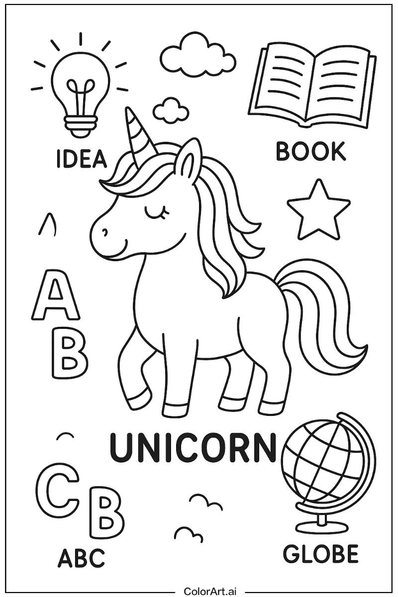 Unicorn Educational Art 2