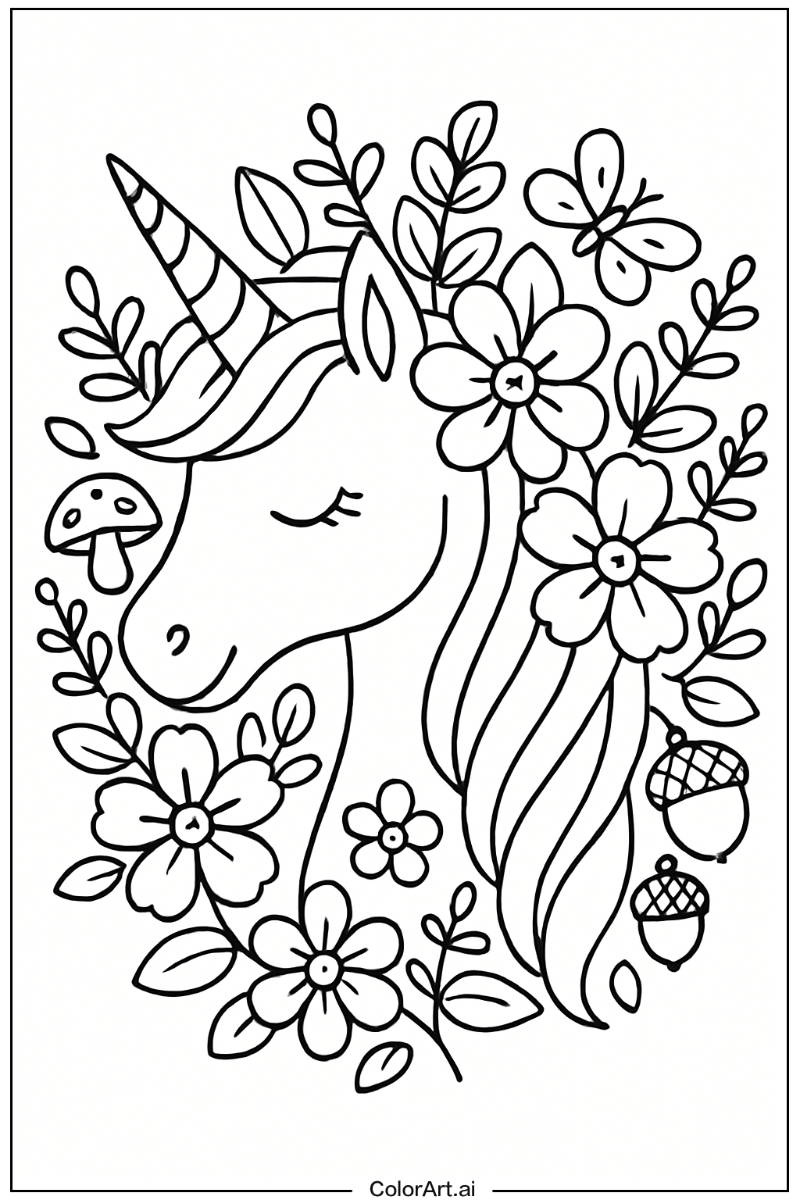 Unicorn Nature Theme 2