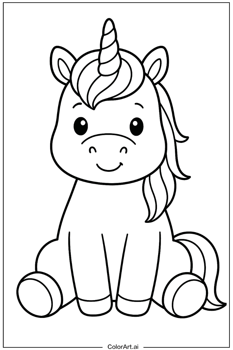 Unicorn Cute Style