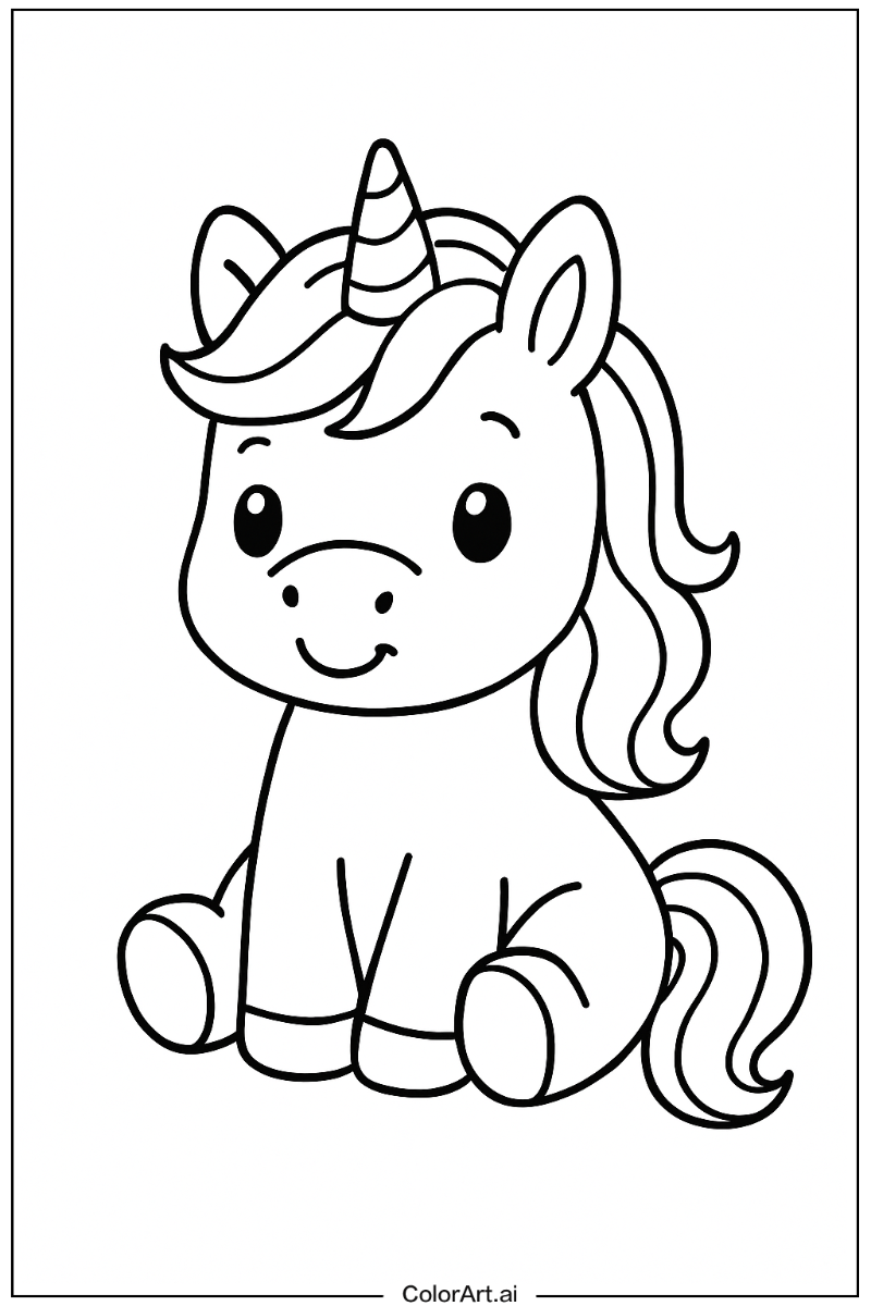 Unicorn Cute Style 3
