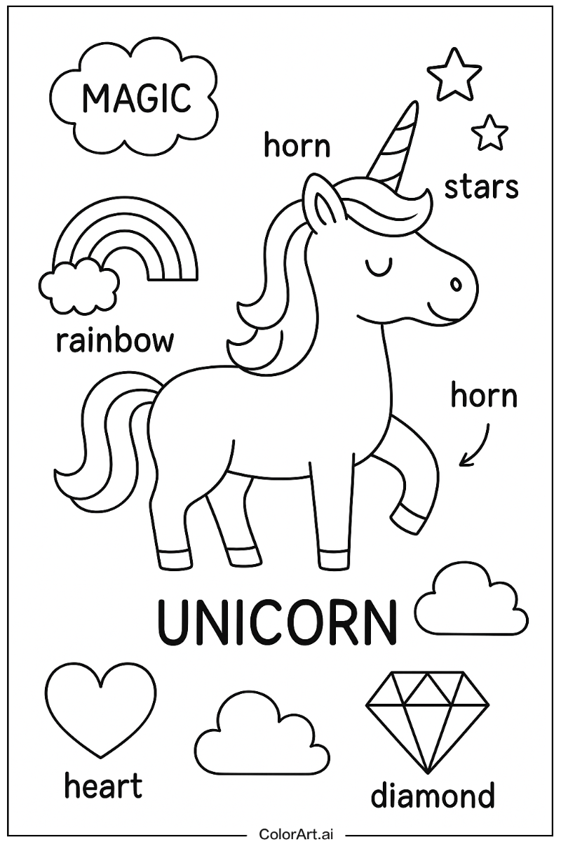 Unicorn Educational Art 3