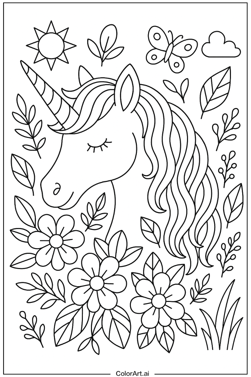 Unicorn Nature Theme 3