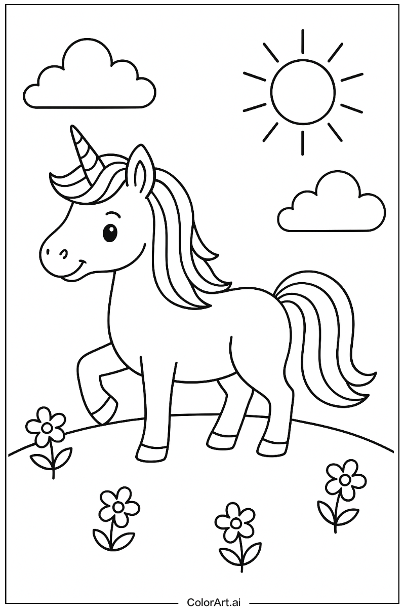 Unicorn Scene Design