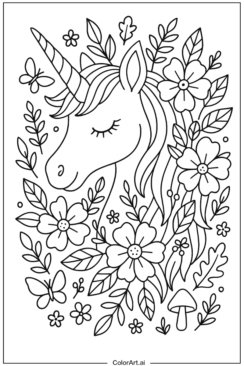 Unicorn Nature Theme