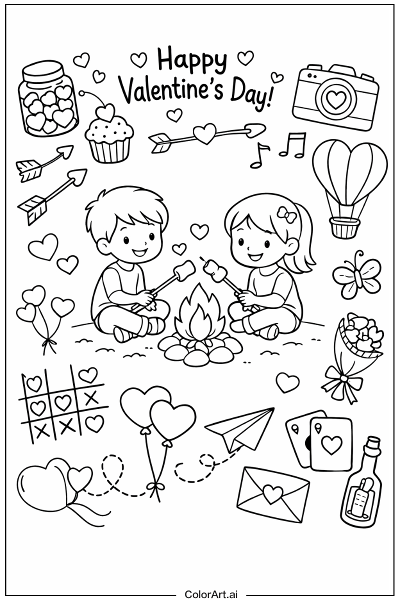 Valentine's Day Having Fun