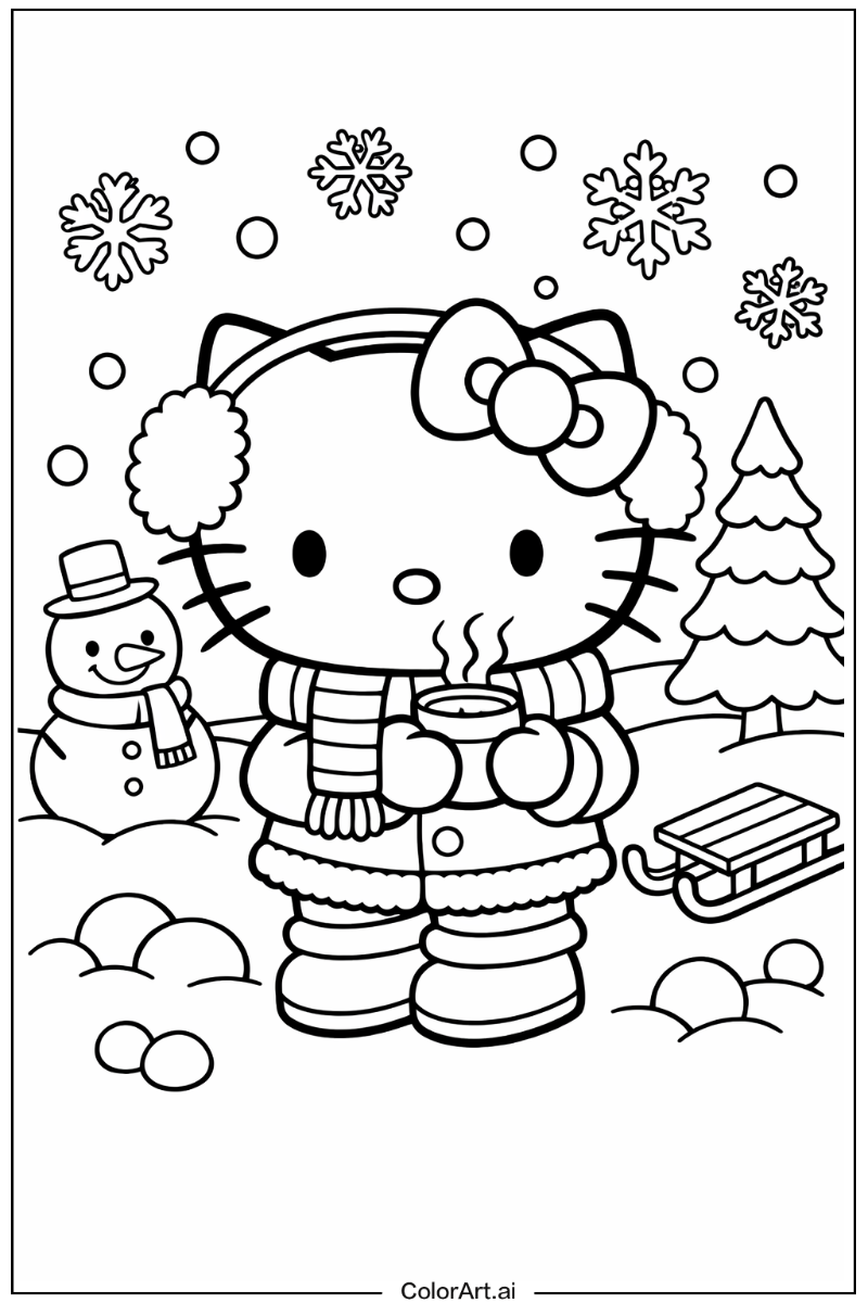 Hello kitty Winter 2