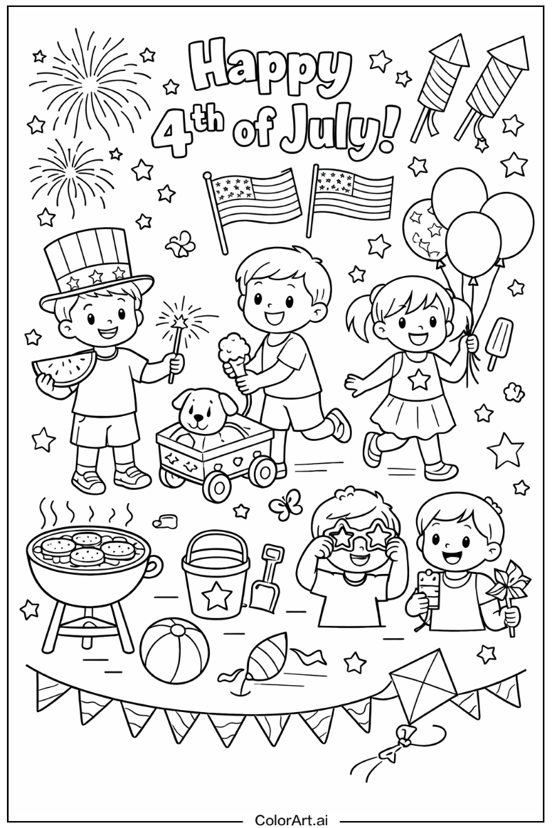 4th of July Having Fun 2