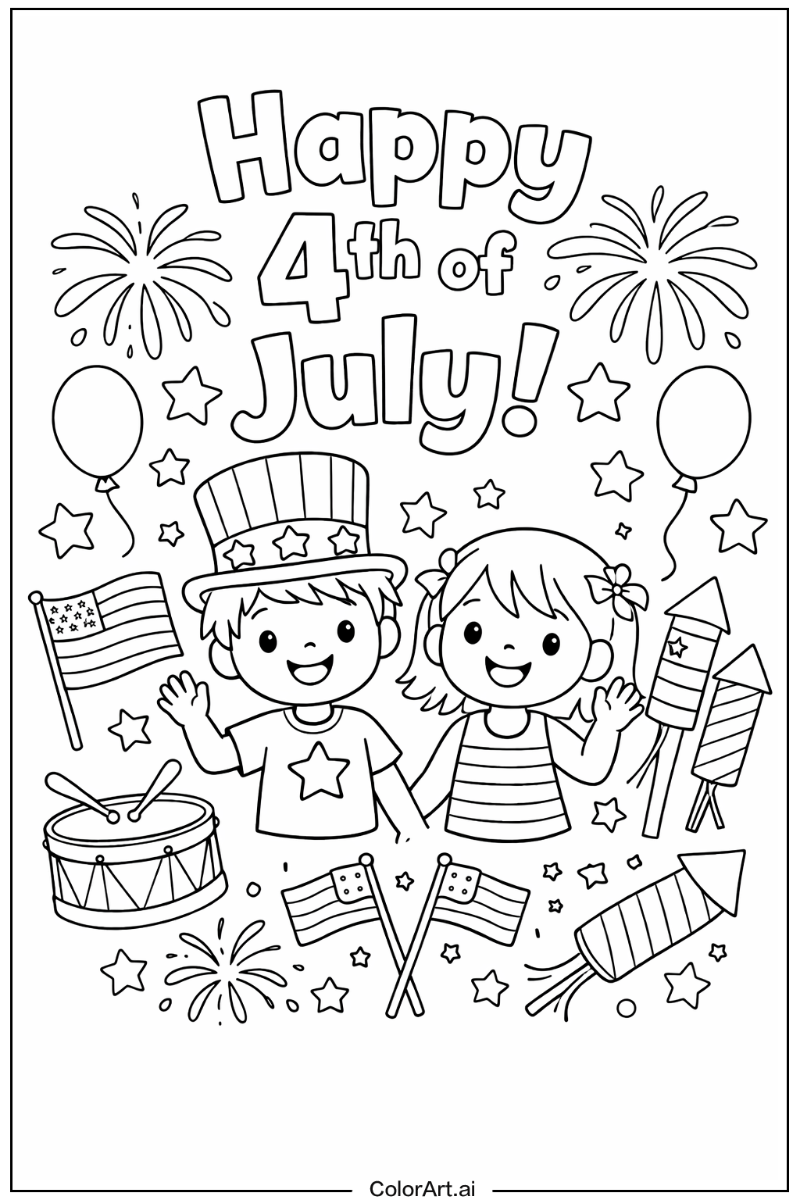 Smiling 4th of July 4