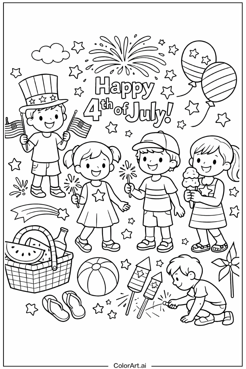 4th of July Having Fun 4