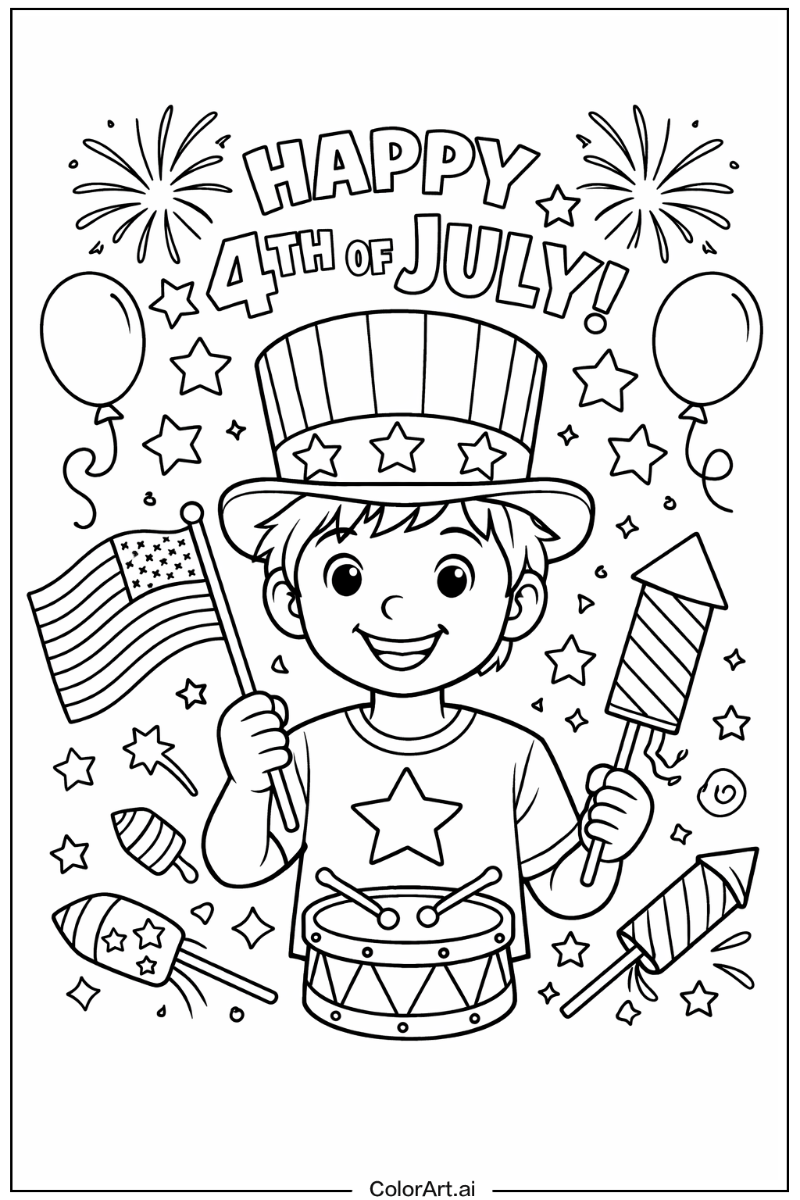 Happy 4th of July Portrait 6