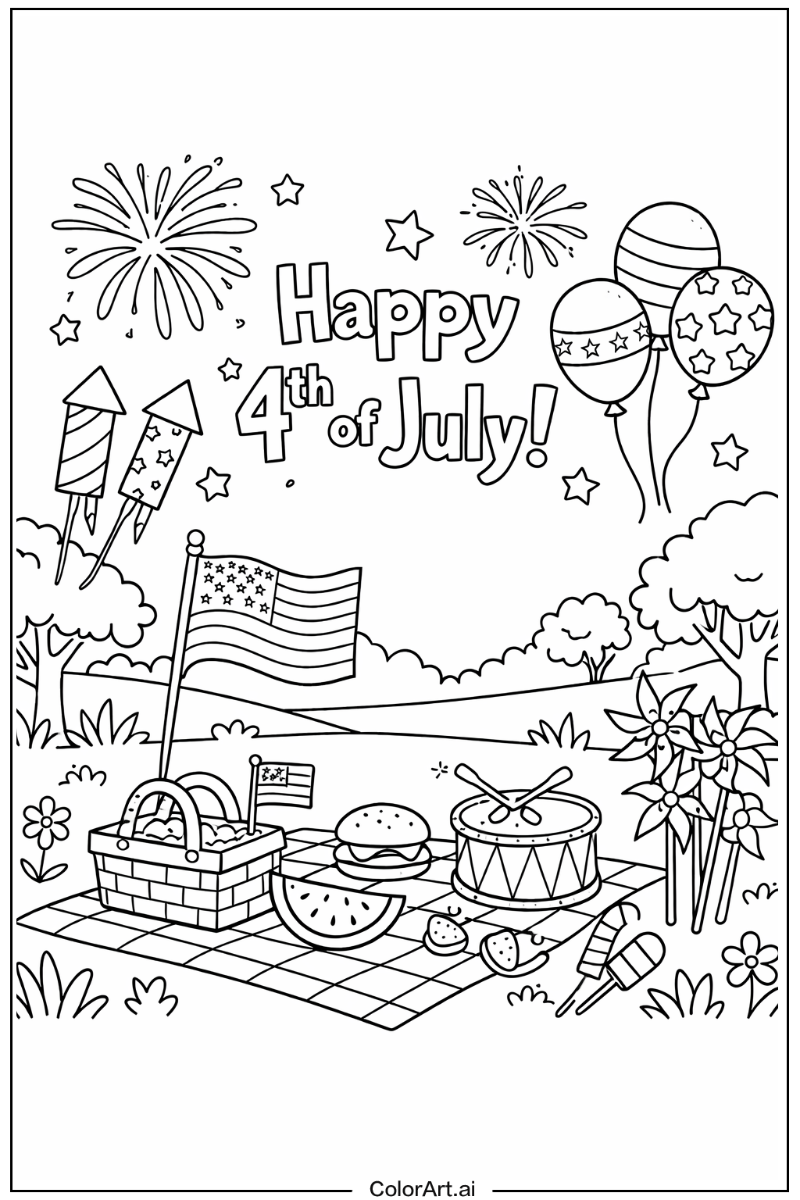 4th of July in Nature