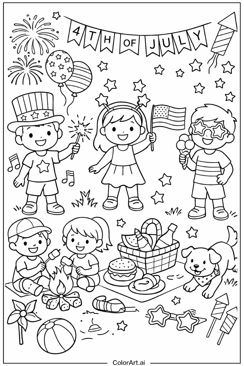 4th of July Having Fun