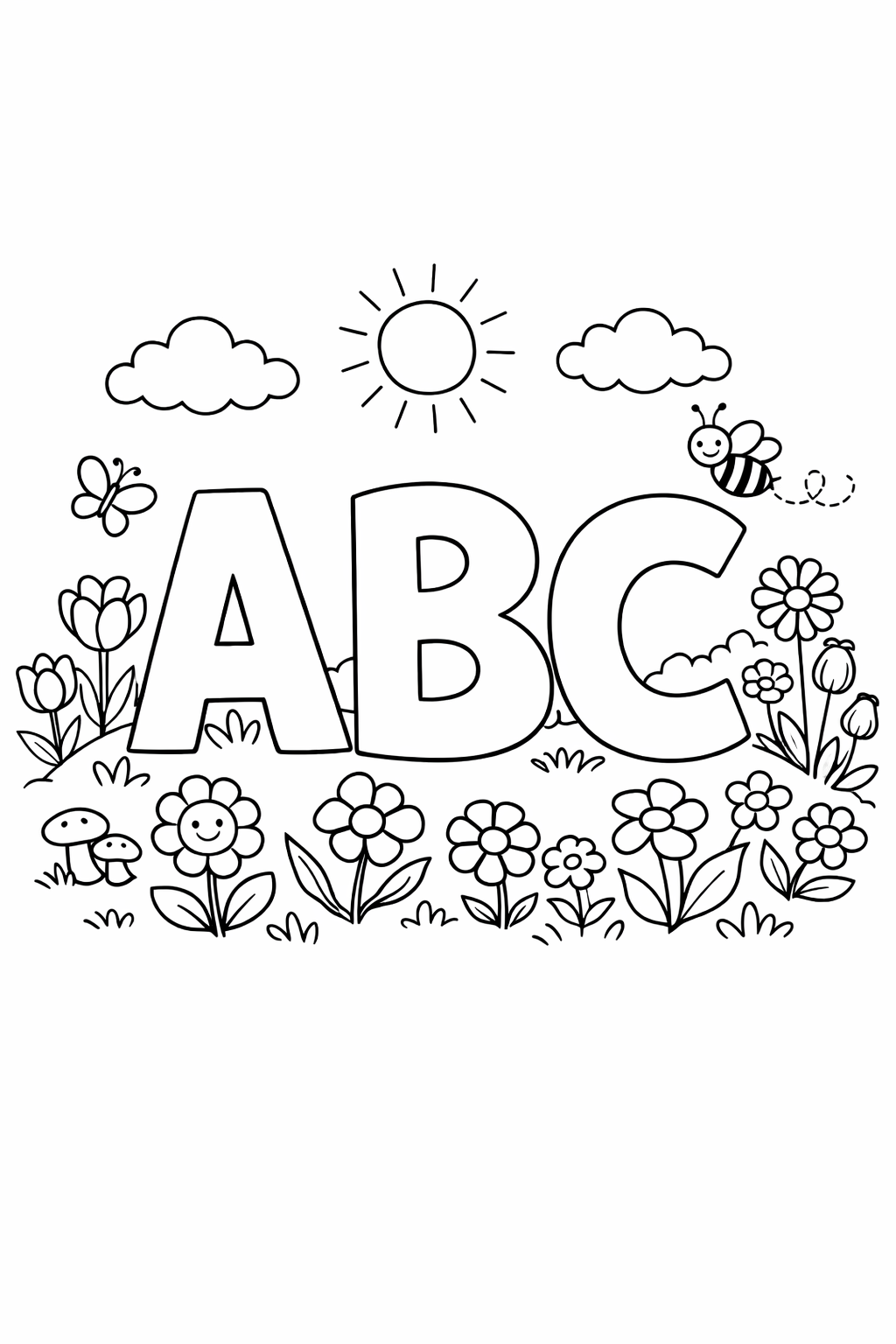 ABC in a Garden 2