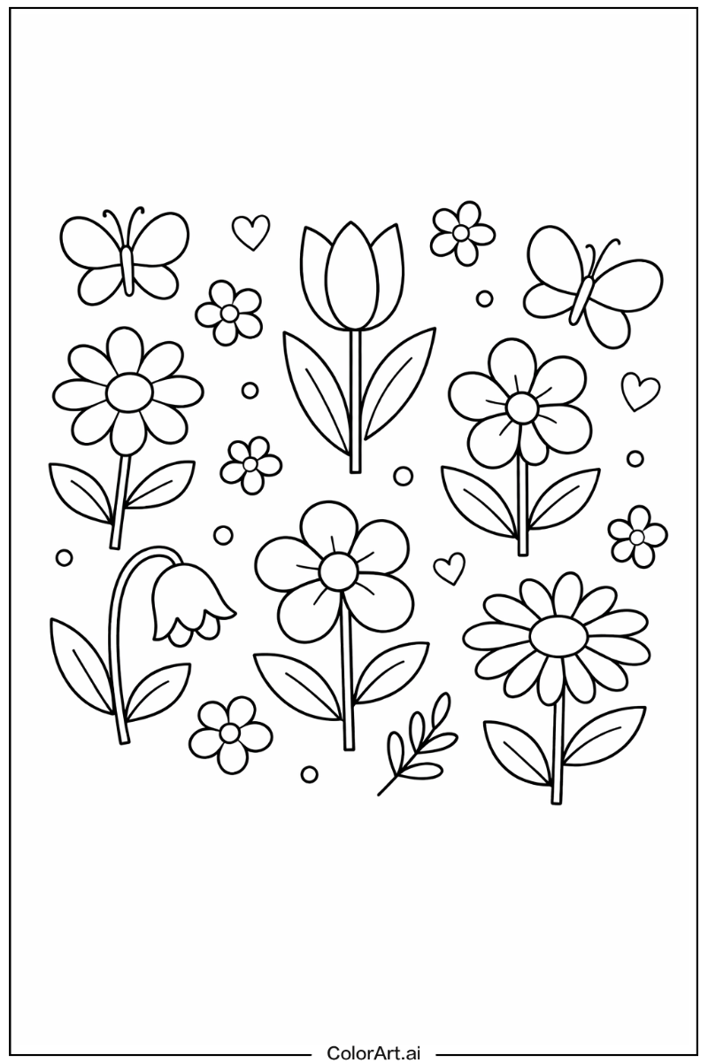 aesthetic with Flowers 3