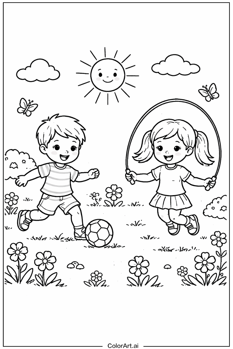 aesthetic Playing Outside 4