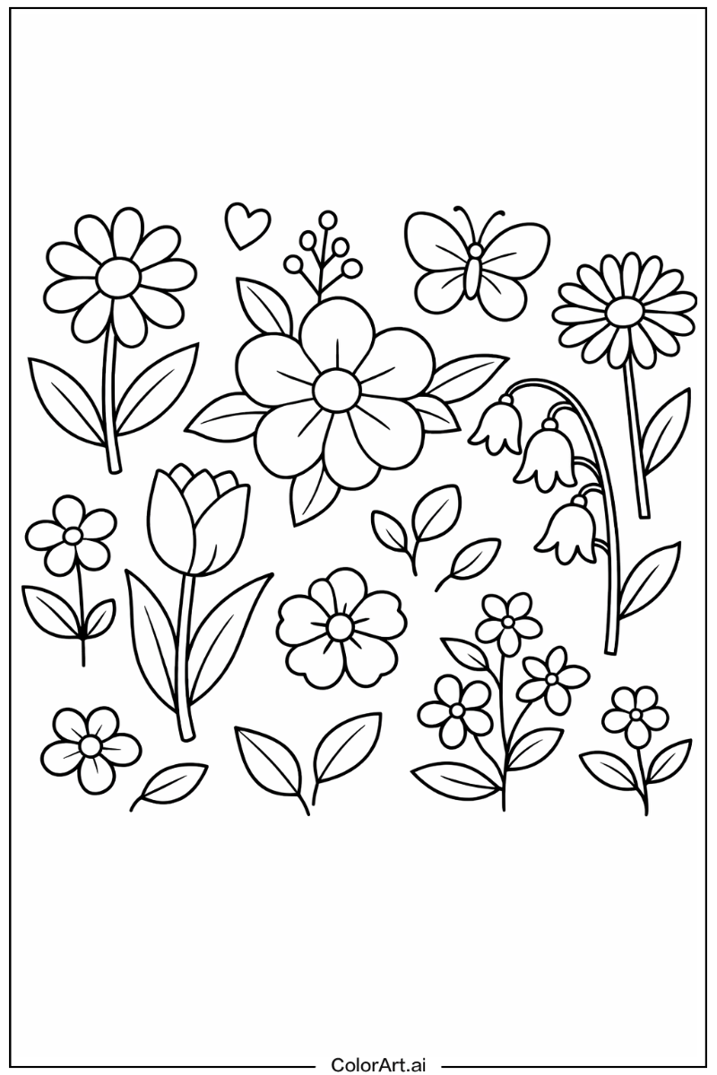 aesthetic with Flowers 1