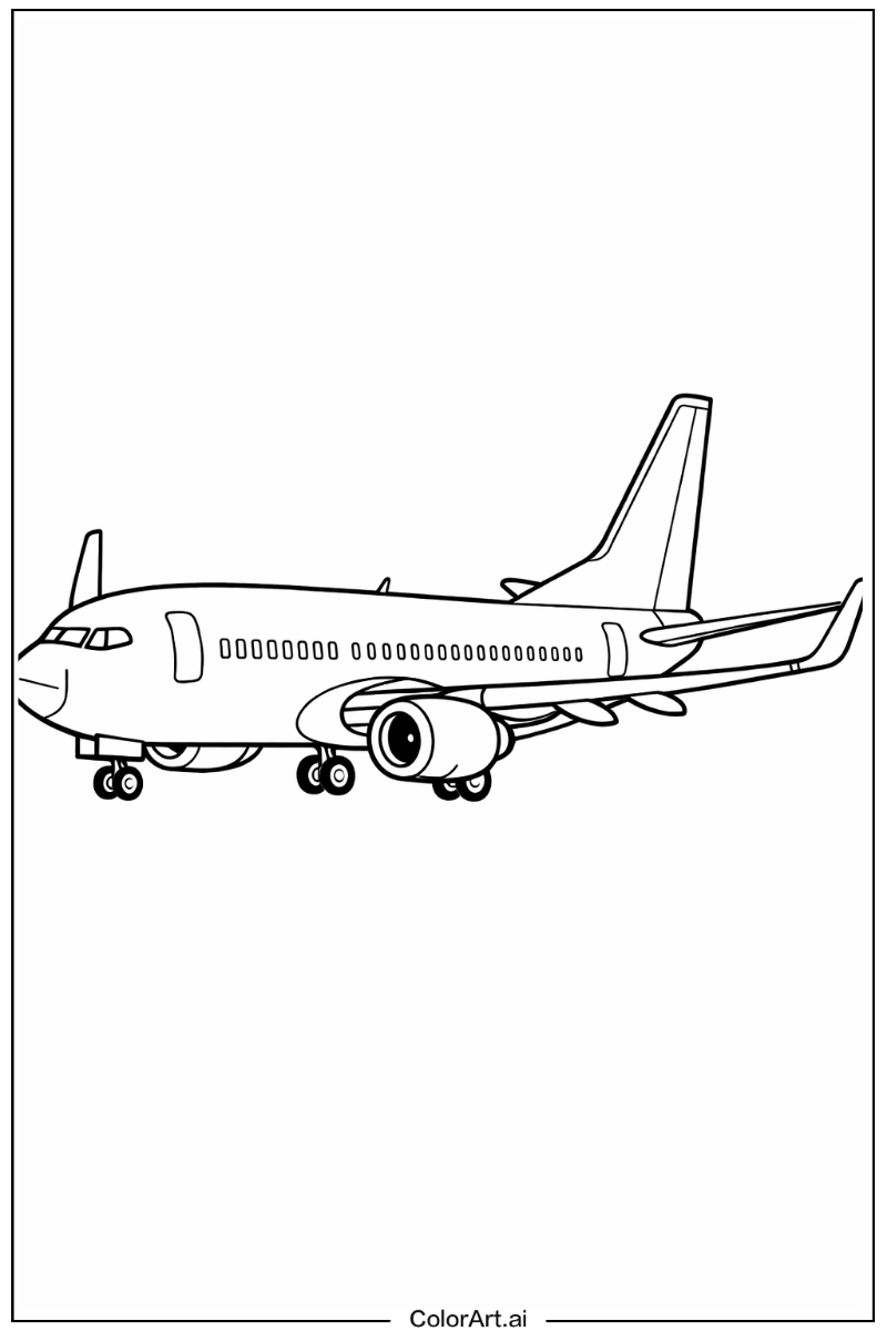 Boeing 737 Airplane Design