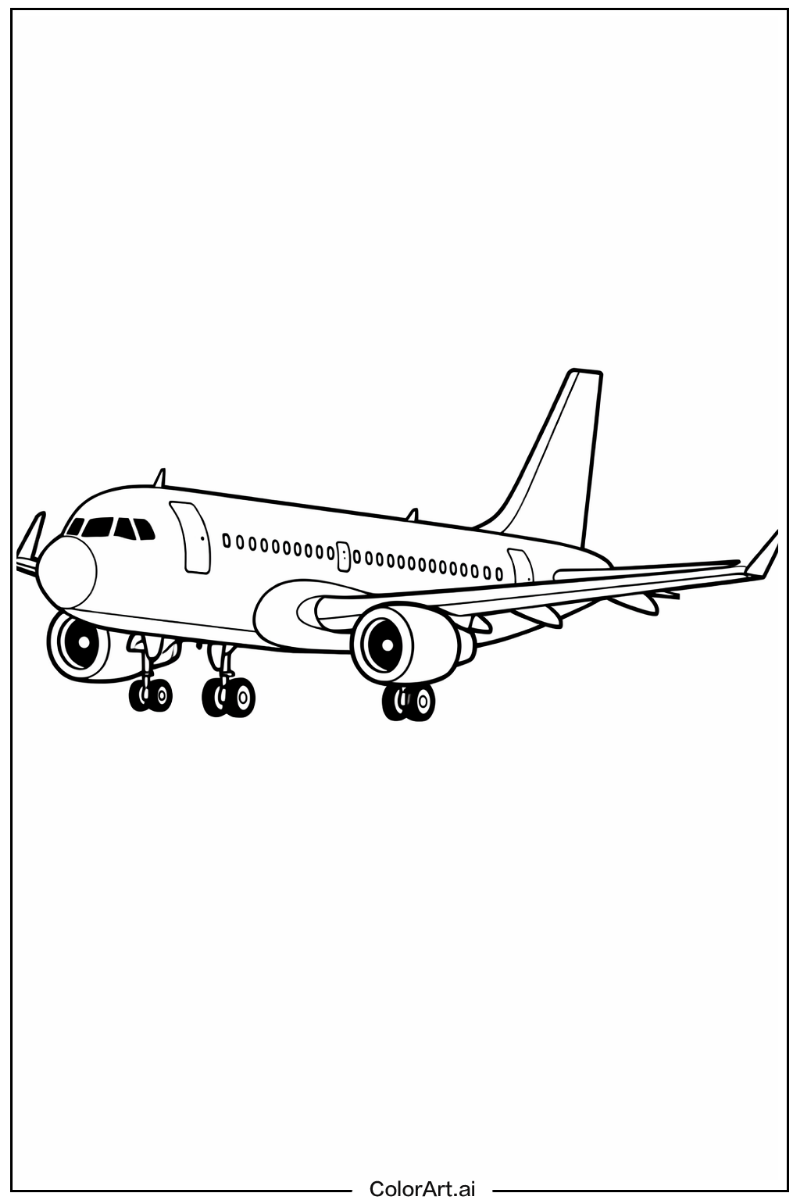 Airbus a320 Airplane Design