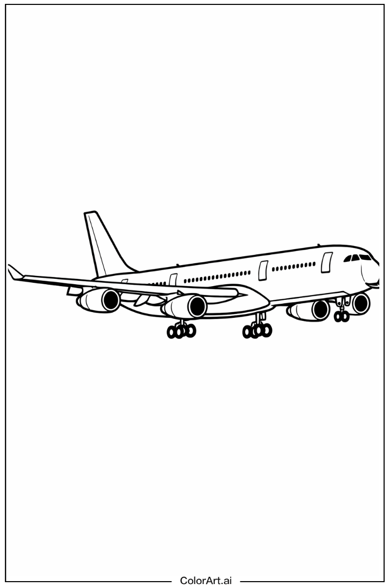 Airbus a340 Airplane Design