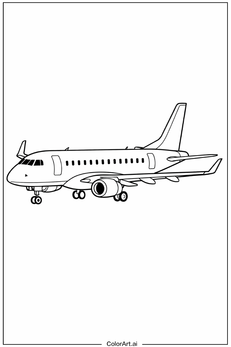 Embraer e175 Airplane Design