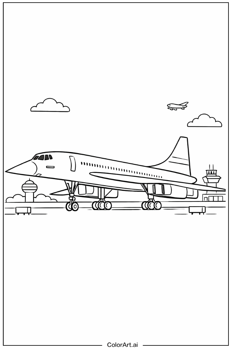 Concorde Airplane Design