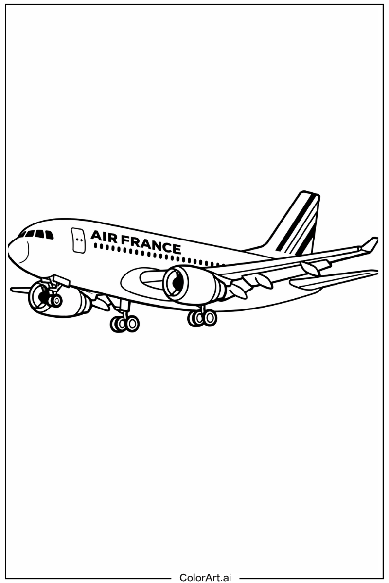 Air france airplane Airplane Design