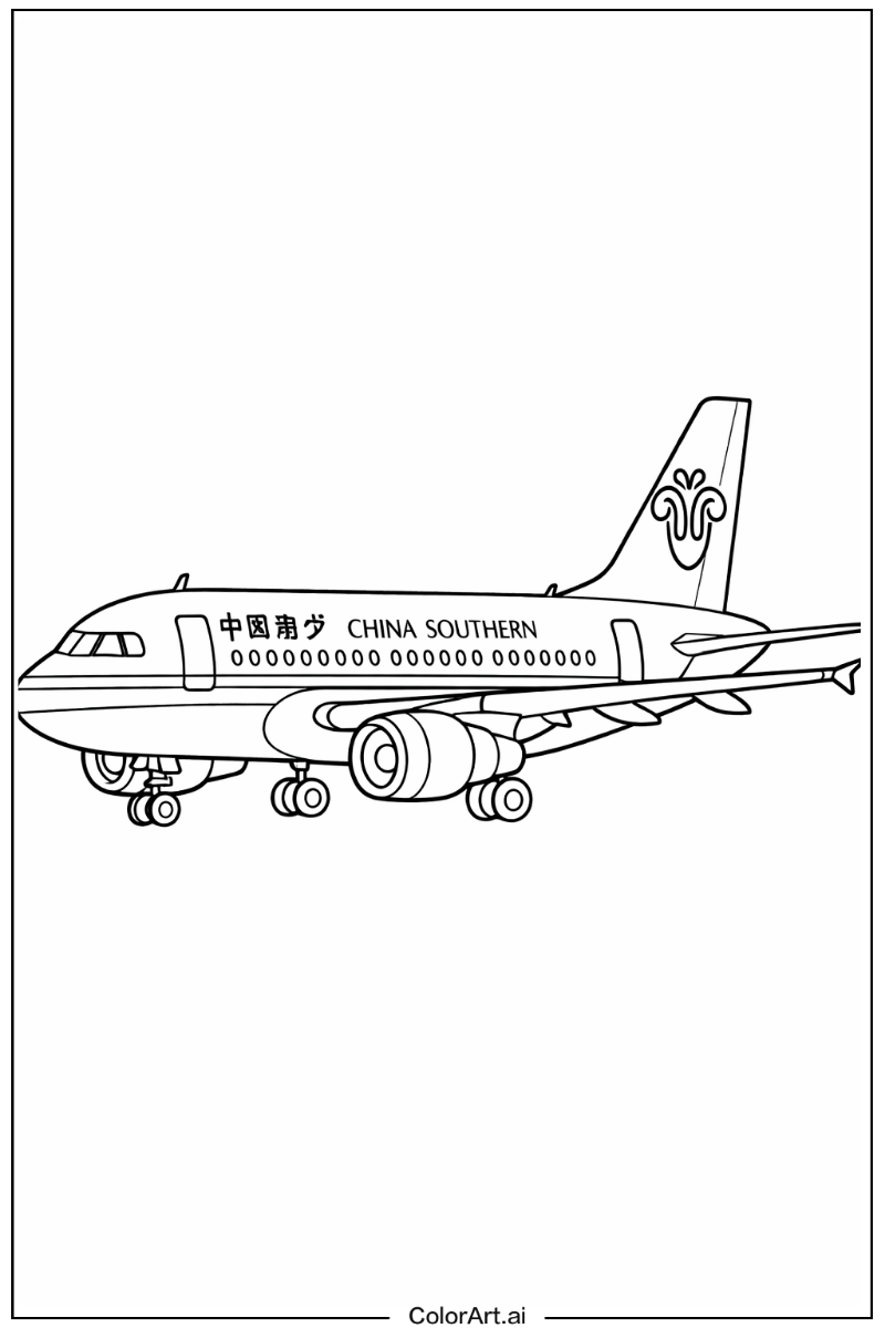 China southern airplane Airplane Design