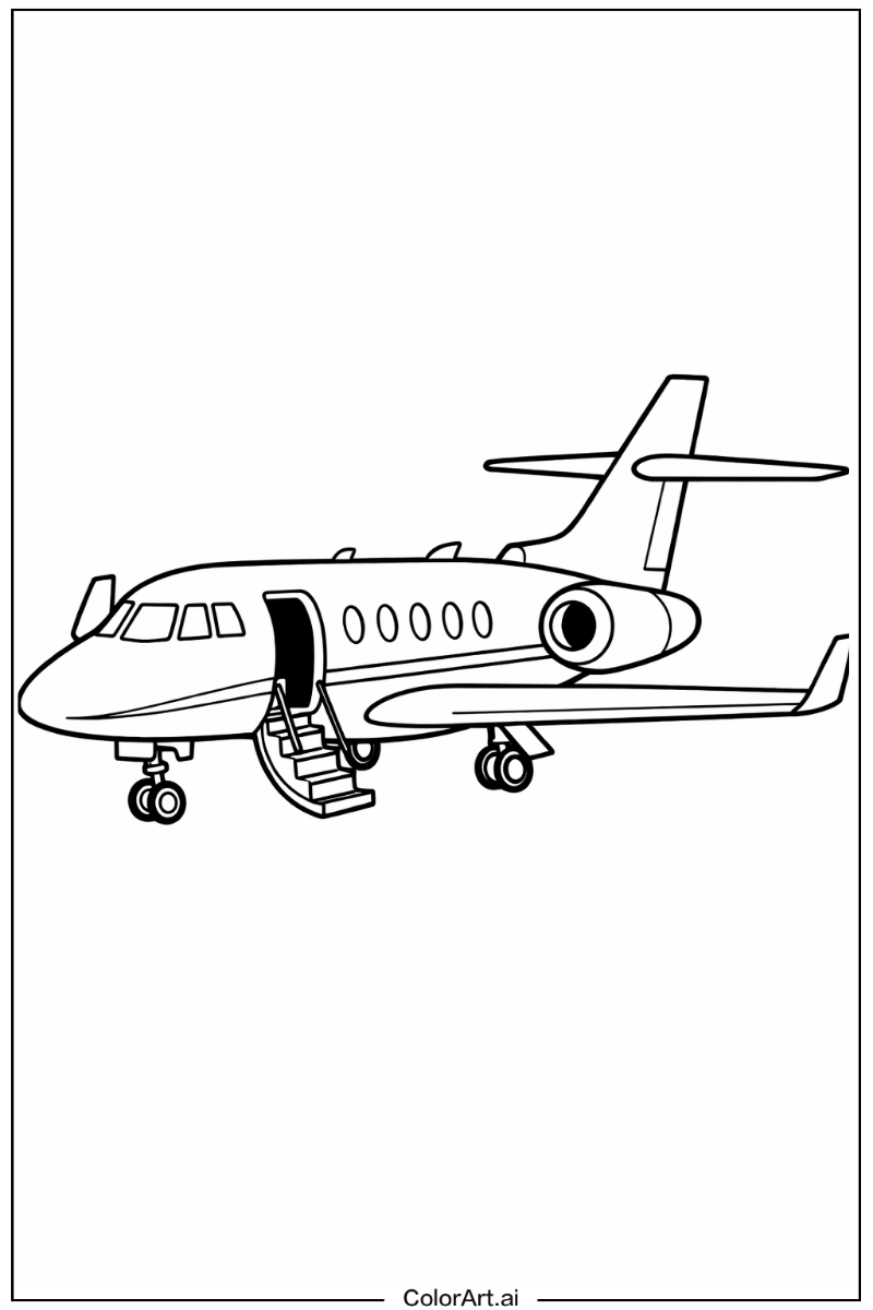Private jet Airplane Design 2
