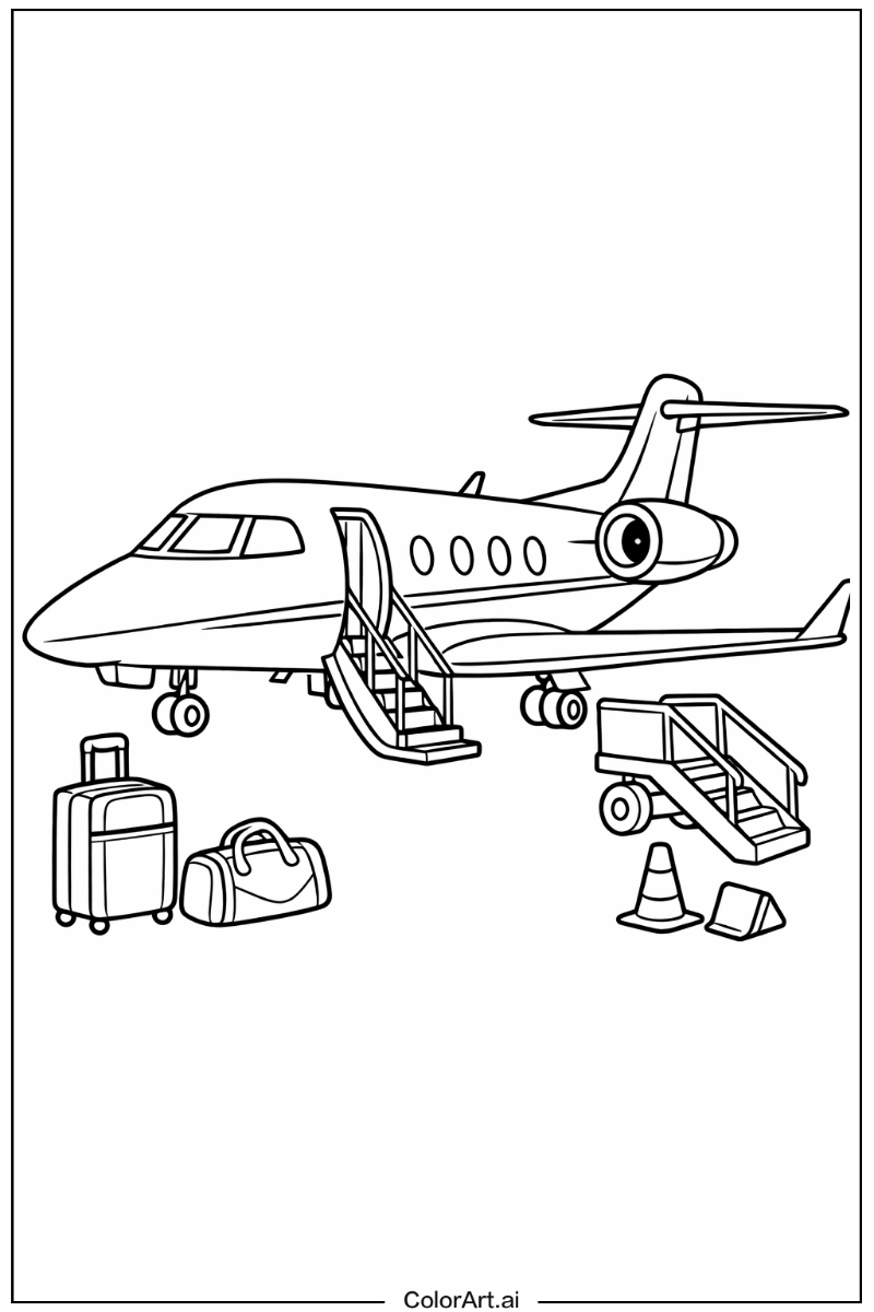 Private jet Airplane Design