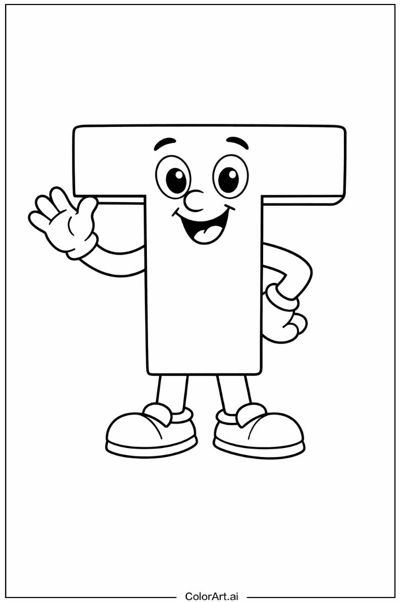 Happy Alphabet Portrait 3