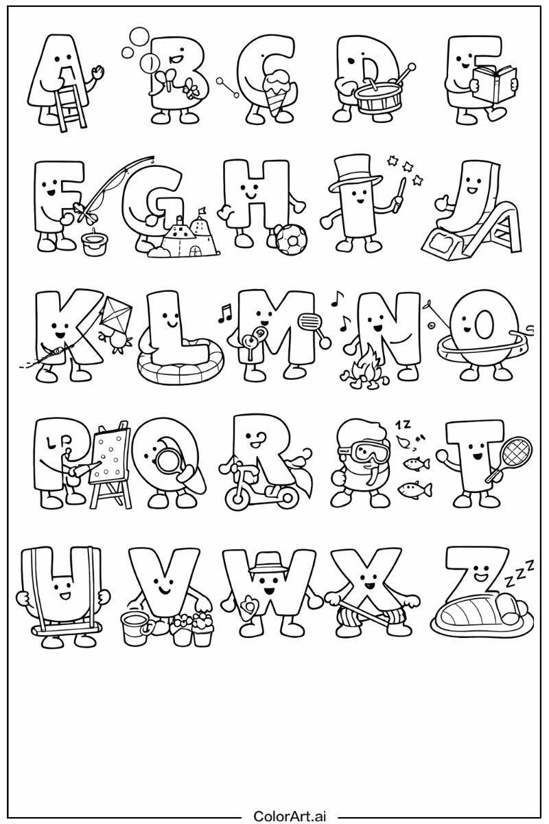Alphabet Having Fun 3
