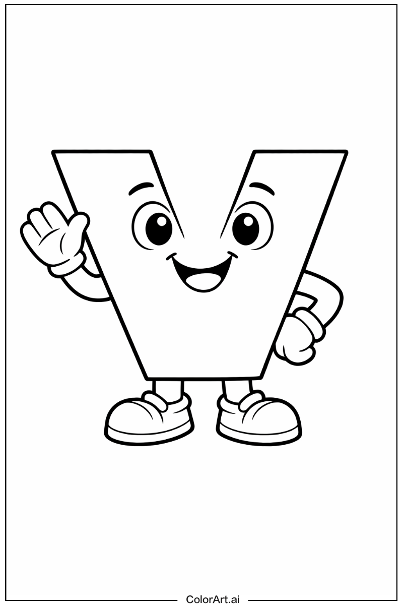 Happy Alphabet Portrait 5