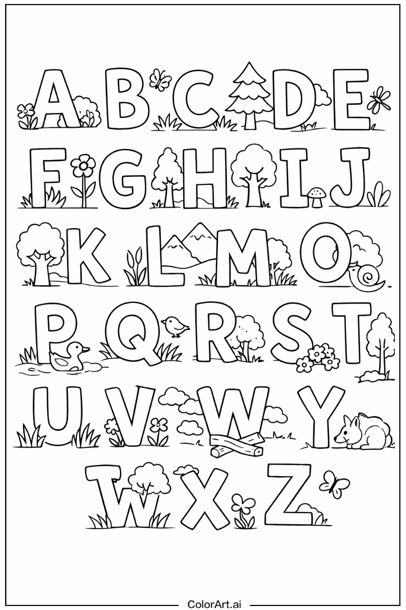 Alphabet in Nature 5