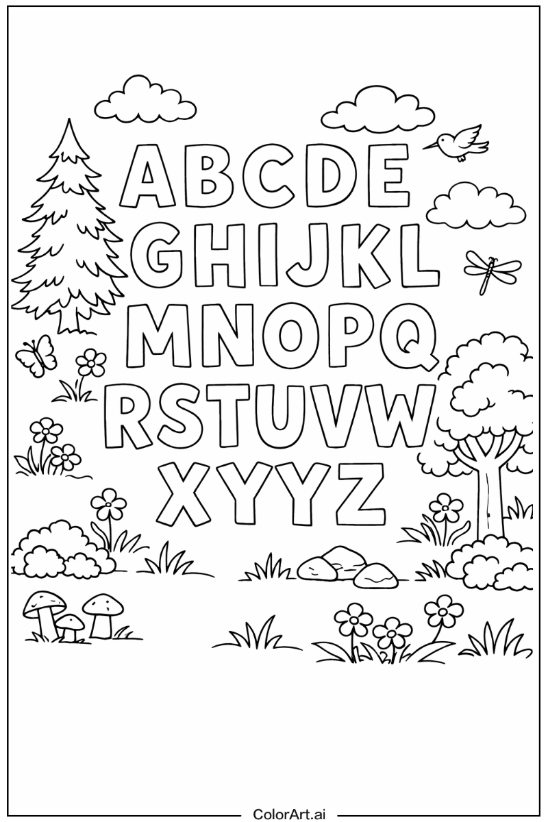 Alphabet in Nature 6